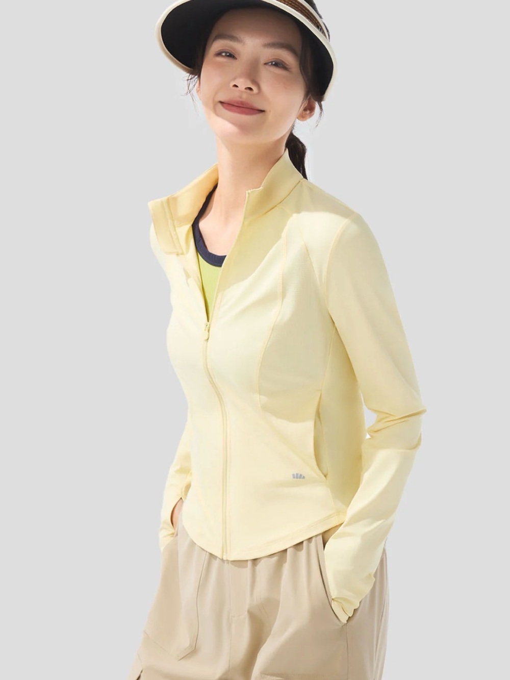 Beneunder Women's Slim-Fit Sun Protection Jacket with Stand Collar UPF 100+ AL81